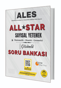 ALES Sayısal-Sözel Çözümlü Soru Bankası