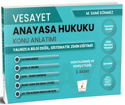 Vesayet Anayasa Hukuku Konu Anlatımı