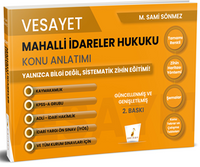 Vesayet Mahalli İdareler Hukuku Konu Anlatımı