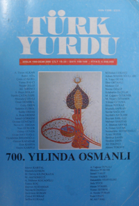 700. Yılında Osmanlı / Türk Yurdu Dergisinin 148-149. Sayısı (Aralık 1999-Ocak 2000) / 23-C-33