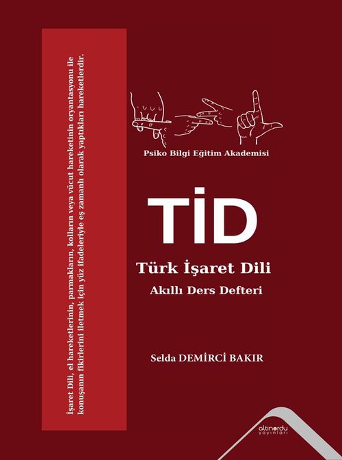 Türk İşaret Dili (TİD) Akıllı Ders Defteri 