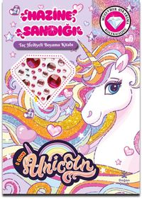 Unicorn / Hazine Sandığı Taç Hediyeli Boyama Kitabı