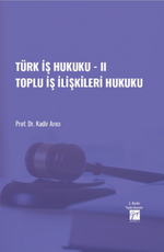 Türk İş Hukuku II / Toplu İş İlişkileri Hukuku