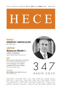 Hece Dergisi Sayı: 347 Kasım 2025