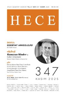 Hece Dergisi Sayı: 347 Kasım 2025
