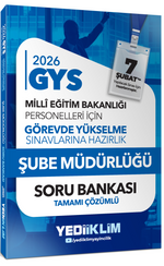 2026 MEB GYS Şube Müdürlüğü Tamamı Çözümlü Soru Bankası