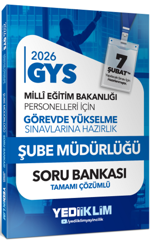 2026 MEB GYS Şube Müdürlüğü Tamamı Çözümlü Soru Bankası