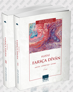 Farsça Dîvan (Metin - Çeviri Yazı - Çeviri)  2 Cilt Takım