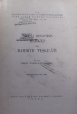 Osmanlı Devletinin Merkez ve Bahriye Teşkilatı / 13-Z-193 