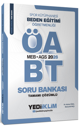 2026 MEB AGS ÖABT Beden Eğitimi Öğretmenliği Tamamı Çözümlü Soru Bankası