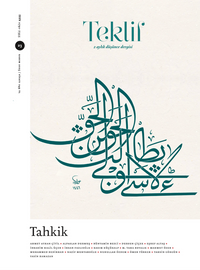 Teklif 2 Aylık Düşünce Dergisi Sayı:23 Kasım 2025