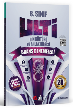 8.Sınıf LGS Din Kültürü ve Ahlak Bilgisi Ulti Serisi Denemeleri