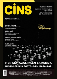Cins Aylık Kültür Dergisi Sayı:122 Kasım 2025