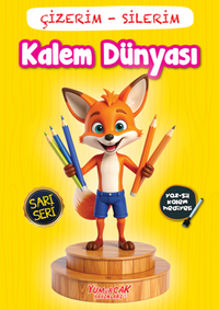 Çizerim Silerim – Kalem Dünyası / Okul Öncesi Aktivite Kitapları