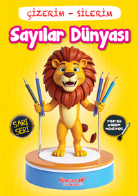 Çizerim Silerim - Sayılar Dünyası / Okul Öncesi Aktivite Kitapları