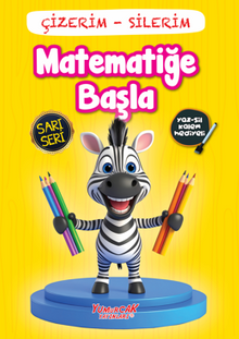 Çizerim Silerim – Matematiğe Başla / Okul Öncesi Aktivite Kitapları