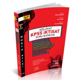 Külliyat KPSS İktisat Soru Bankası