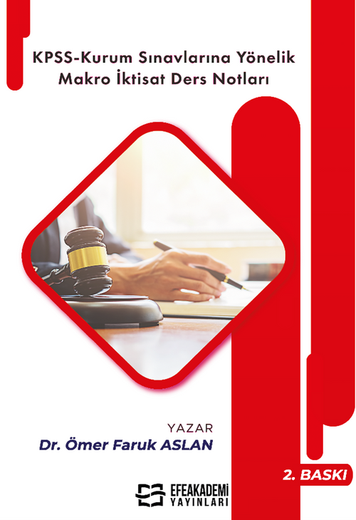 KPSS-Kurum Sınavlarına Yöneli̇k Makro İkti̇sat Ders Notları