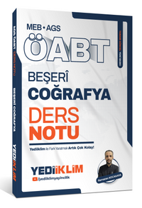 MEB AGS ÖABT Beşeri Coğrafya Ders Notu