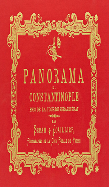 Bir İstanbul Panoraması 1890 (Kırmızı)
