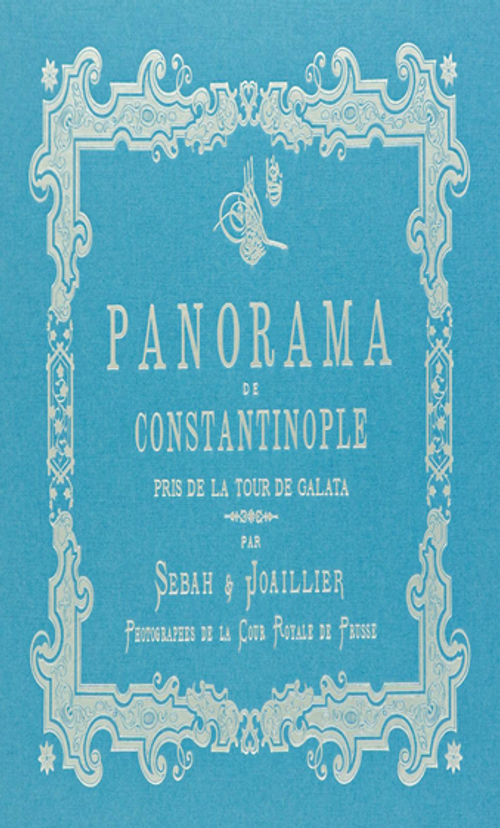 Bir İstanbul Panoraması 1888 (Mavi) /  Panoraman de Constantinople Galata