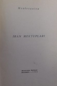 İran Mektupları / 12-C-45