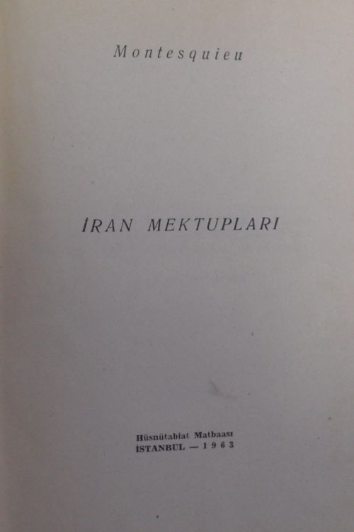 İran Mektupları / 12-C-45
