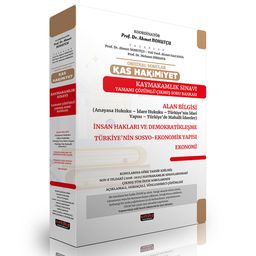 Orijinal Sorular KAS Hakimiyet Kaymakamlık Sınavı Çıkmış Soru Bankası Seti