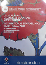 Uluslararası Geleneksel Sanatlar Sempozyumu / Bildiriler Cilt 1 / 23-C-38