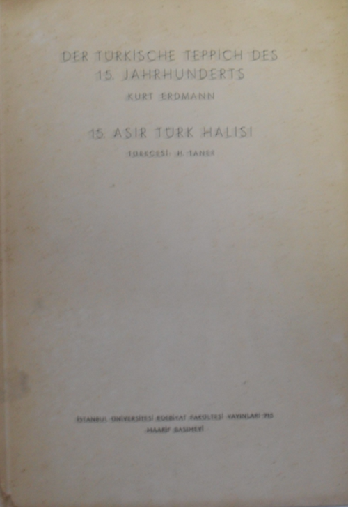 15. Asır Türk Halısı 10-H-49