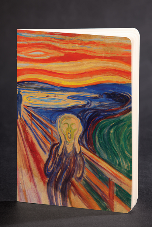 Akıl Defteri - Ressamlar Serisi - Çığlık - Edvard Munch (Cep Boy)