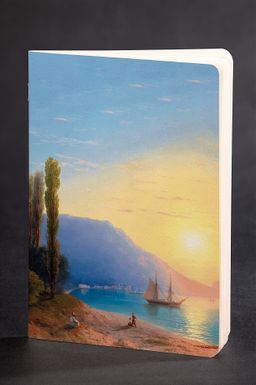 Akıl Defteri - Ressamlar Serisi - Yalta Üzerinde Gün Batımı - Ivan Ayvazovski (Cep Boy)
