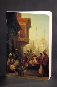 Akıl Defteri - Ressamlar Serisi - Ortaköy Camii'nin Yanındaki Kahvehane - Ivan Ayvazovski (Cep Boy)