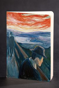 Akıl Defteri - Ressamlar Serisi - Umutsuzluk - Edvard Munch (Cep Boy)