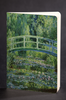 Akıl Defteri - Ressamlar Serisi - Nilüferler ve Japon Köprüsü - Claude Monet (Cep Boy)