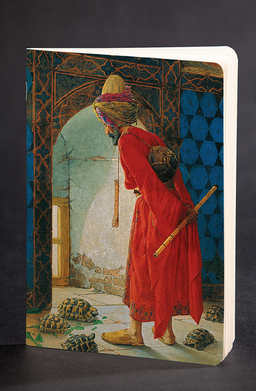 Akıl Defteri - Ressamlar Serisi - Kaplumbağa Terbiyecisi - Osman Hamdi Bey (Cep Boy)