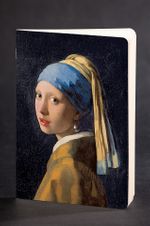 Akıl Defteri - Ressamlar Serisi - İnci Küpeli Kız - Johannes Vermeer (Cep Boy)