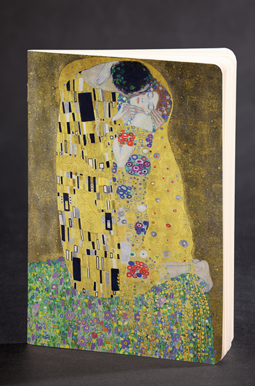 Akıl Defteri - Ressamlar Serisi - Öpücük - Gustav Klimt (Cep Boy)