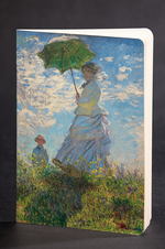 Akıl Defteri - Ressamlar Serisi - Şemsiyeli Kadın - Claude Monet (Cep Boy)