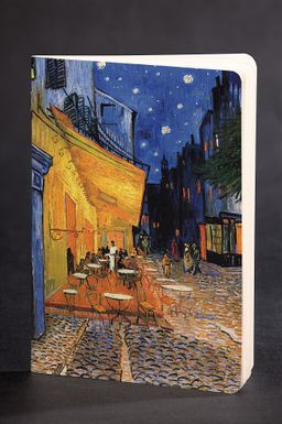 Akıl Defteri - Ressamlar Serisi - Kafe Terasta Gece - Vincent van Gogh (Cep Boy)
