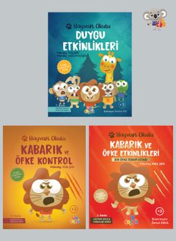 Hayvan Okulu Serisi Öfke Kontrol (3 kitapSet)