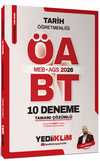 2026 MEB AGS &Ouml;ABT Tarih &Ouml;ğretmenliği Tamamı &Ccedil;&ouml;z&uuml;ml&uuml; 10 Deneme