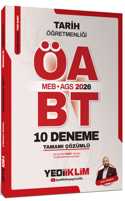 2026 MEB AGS ÖABT Tarih Öğretmenliği Tamamı Çözümlü 10 Deneme