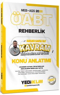 2026 MEB AGS ÖABT Hasan Sanlı İle Rehberlik Kavram Zihin Haritaları Ve Özet Konu Anlatımı