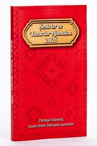 2026 Şehirler ve Yazarlar Ajandası (Küçük Boy)