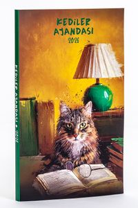 2026 Kediler Ajandası (Büyük Boy)