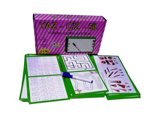 Yaz Çiz Sil & Yazmaya Hazırlanıyorum
