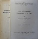 Osmanlı Devleti Teşkilatından Kapukulu Ocakları (2 Cilt) / 13-Z-213