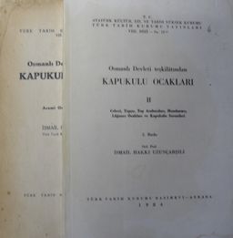Osmanlı Devleti Teşkilatından Kapukulu Ocakları (2 Cilt) / 13-Z-213