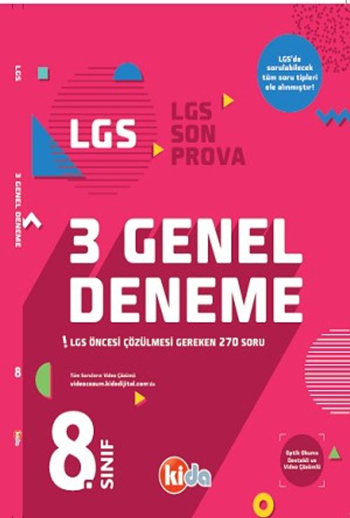 8. Sınıf LGS 3 Genel Deneme